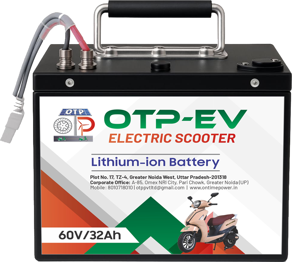 Lithium-Ion EV Scooter Battery – 60V 32Ah