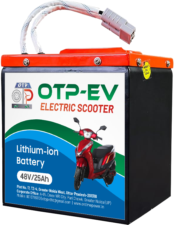 Lithium-Ion EV Scooter Battery – 48V 25Ah